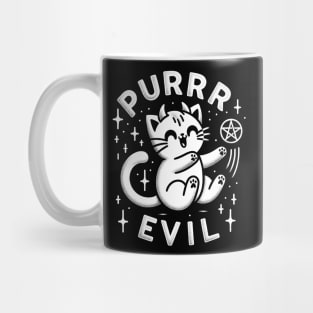 Pure Evil Satanic Cat Mug